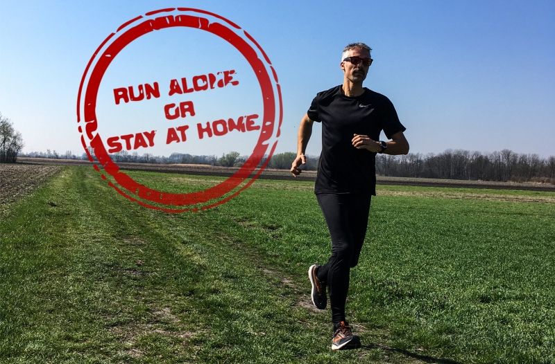 Run alone or stay at home